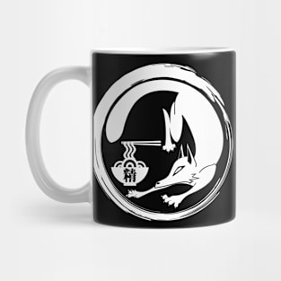 White Fox For Buttons Mug